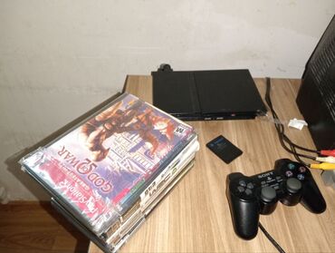 PS2 & PS1 (Sony PlayStation 2 & 1): Tecili satilir hecbir problemi yoxdu zemanet verirem qiymeti sondu