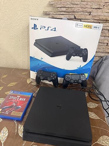 switch oled: Sony PlayStation 4 Slim, 500 ГБ Комплектация: - Консоль PS4 Slim — 1