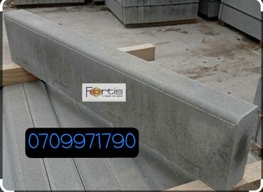 Дорожные бордюры: Дорожный бордюр, Прессованный, ЖБИ (Железобетонный), Новый — 5