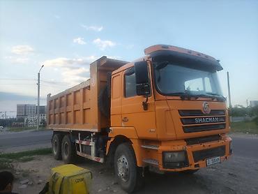 time try: Самосвал SHACMAN, оранжевый, 6x4. Основные характеристики: - Колесная — 2