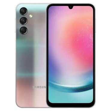 samsung galaxy a 80 qiymeti: Samsung Galaxy A24 4G, 128 GB, rəng - Ağ, Barmaq izi, İki sim kartlı