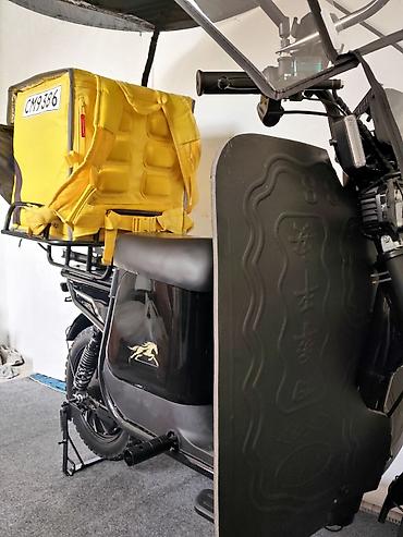 электро минивэн китай: Электроскутер iBike (городской/курьерский) срочно полный комплект — 5