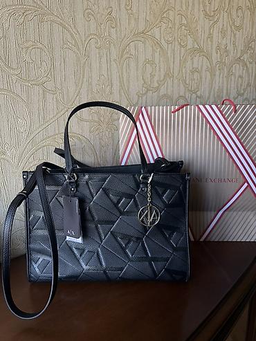 tote canta: Əl çantası, Armani Exchange, Yeni — 1