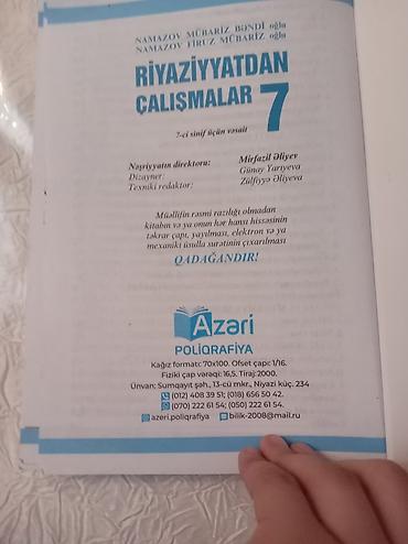 Riyaziyyat 7-ci sinif