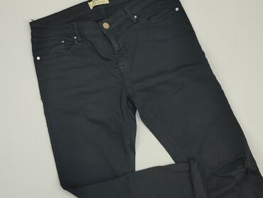 spódniczka czarne bershka: Jeans, Stradivarius, L (EU 40), condition - Good