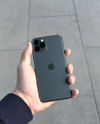 iphone11 телефон: IPhone 11 Pro, Б/у, 256 ГБ, Защитное стекло, Чехол, 100 %