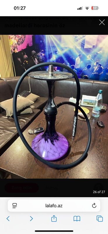 Qəlyan, vayp və aksesuarları: Hamısı ideal qəlyanlardı, fərqli fərqli madellərdi hərəsinin öz — 5