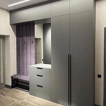 Гарнитуры для прихожей: Гарнитур для прихожей, Шкаф, Металл, цвет - Белый — 164