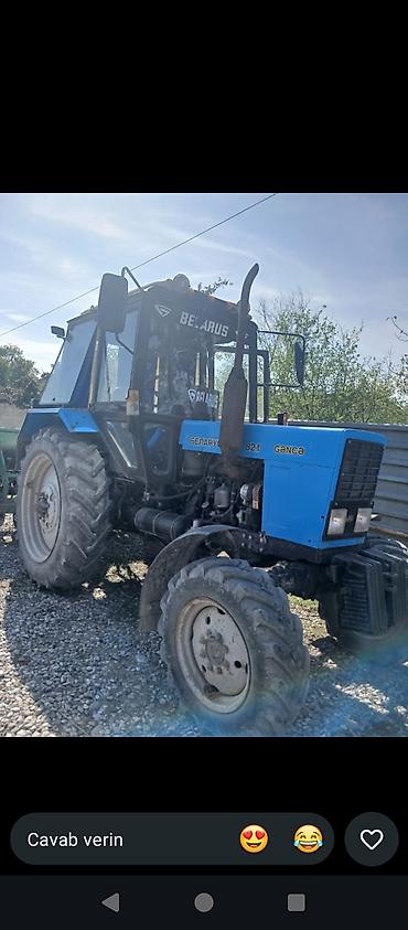 kia rio sukan: Belarus 82.1 traktor - Marka/model: BELARUS 82.1 (MTZ) - Rəng: mavi - — 2