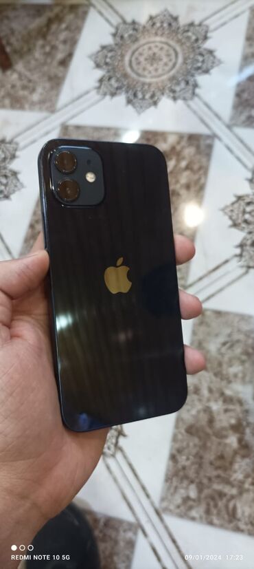 120 manata telefon: IPhone 12, 128 GB, Mavi, Simsiz şarj