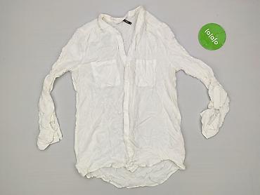 biala koszula oversize: ONLY, Koszula damska, rozmiar S — 2