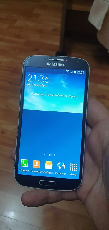 samsung j5 чехол: Samsung Galaxy S4, 16 GB, rəng - Göy, Sensor