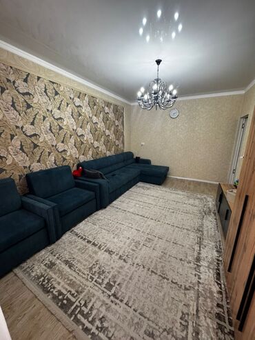 долгосрочная аренда квартир аламедин: 1 комната, 34 м², 105 серия, 4 этаж, Евроремонт