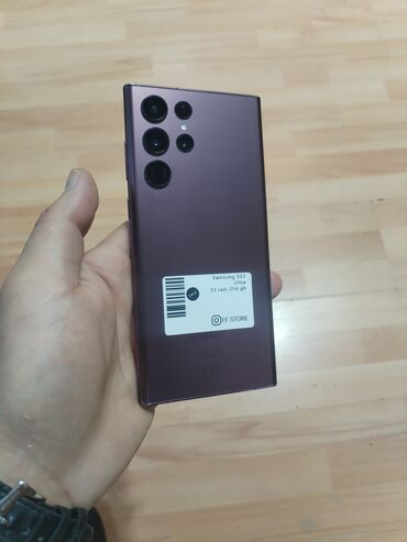 Samsung: Samsung Galaxy S22 Ultra, 256 GB, Barmaq izi