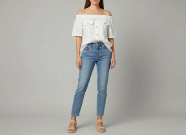 modne bluzy dla nastolatek: Women's blouse, size S