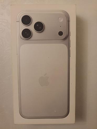 17 pro iphone: IPhone 17 Pro Max, 512 GB, Gümüşü — 1
