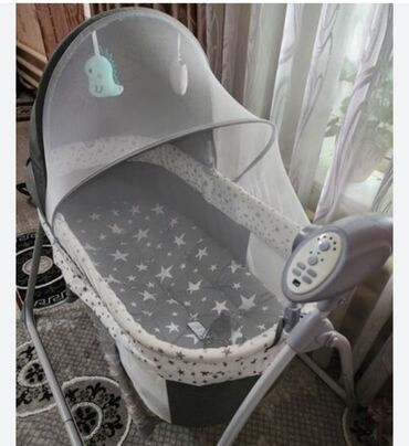 cybex коляска: Люлька, Колдонулган, Термелүүчү, Металл, түсү - Боз, Өзү алып кетүү