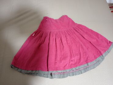 atraktivna somot suknja sa cirkonsl: Beba Kids, Midi, 140-146, bоја - Roze