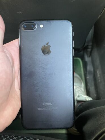 Apple iPhone: IPhone 7 Plus, Б/у, 128 ГБ, Black Titanium, Защитное стекло, Чехол, 100 %