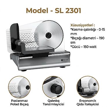 №: 9613 Məhsulun adı: Slayser Silver SL2301, 150 Vt Brend: Silver