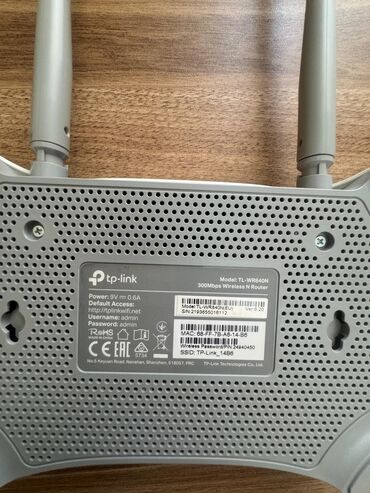 kablosuz wifi: Wifi modem
tp link tl-wr840n