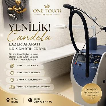 aleksandr lazer: ONE TOUCH by Alon – Alexandrite/Candela lazer epilyasiya xidməti — 2