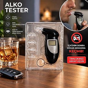 Alkotester bu məhsul, nəfəsdəki alkoqol miqdarını sürətli və dəqiq