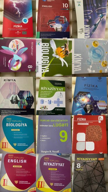 продажа старых компьютеров: ✅4cu qrupa 675 balla daxil olmus abituriyentin 2ci el kitablari