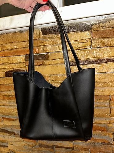 Qara rəngdə qadın tote çantası + kosmetik/aksesuar üçün ayrıca lalafo.az -da Qara rəngdə qadın tote çantası + kosmetik/aksesuar üçün ayrıca