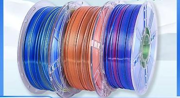 Канцтовары: Пластик для 3Д принтера, TPU PLA, PLA silk, PTEG, ABS филамент 1.кг — 2