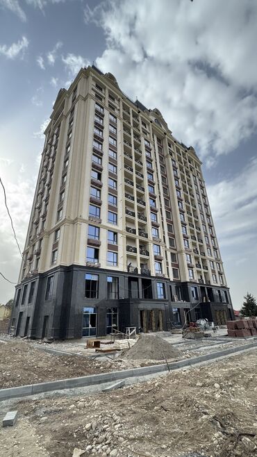 профсоюзная квартира: 2 бөлмө, 62 кв. м, Элитка, 10 кабат, ПСО (өзү оңдоп түзөтүп бүтүү үчүн)