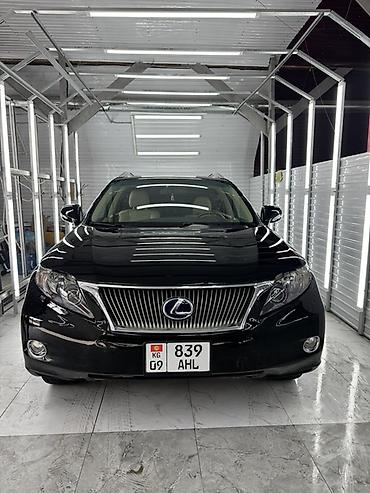 Lexus: Lexus RX: 2010 г., 3.5 л, Вариатор, Гибрид, Кроссовер — 2