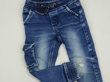 cross jeans spodenki: Spodnie jeansowe, Lupilu, 3-4 lat, 104, stan - Dobry