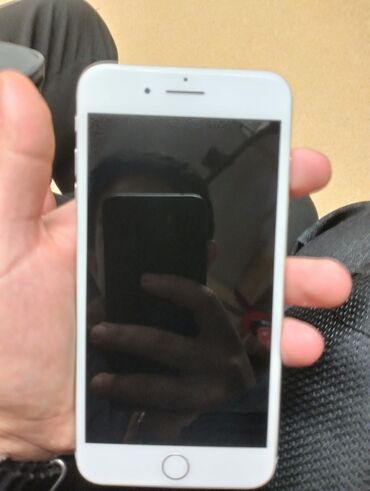 ayfon işlenmiş: IPhone 7 Plus, Gümüşü, Barmaq izi