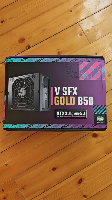 Monitorlar: Qida bloku Cooler Master, 850 W, Yeni