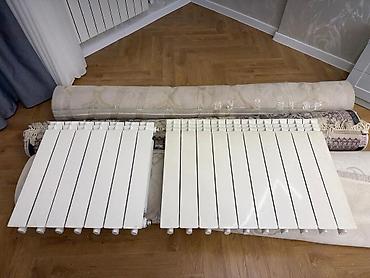 divar paneli: Alüminium radiatorlar – bölməli, ağ rəng Bir seksiyası 14 manat — 2