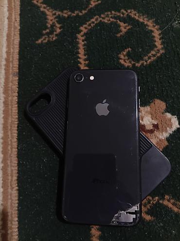 менять номер ошка: IPhone 8, Б/у, Черный, Чехол, 100 % — 3