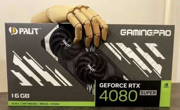 rtx 1660 ti: Видео карта, Жаңы, Palit, GeForce RTX, 16 GB, ПК үчүн