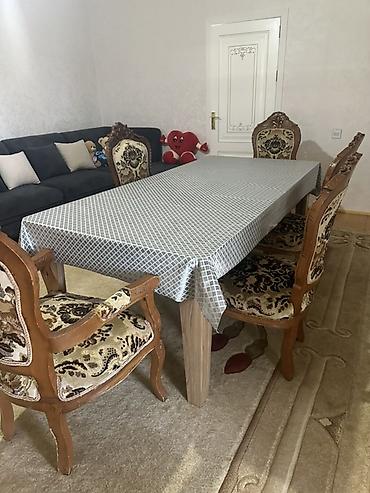 dəniz məhsulları: Qonaq otağı üçün, İşlənmiş, 6 stul — 1