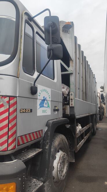 Yük maşınları: MAN zibildaşıyan yük maşını - Marka/model: MAN - Yan tərəfindən — 2