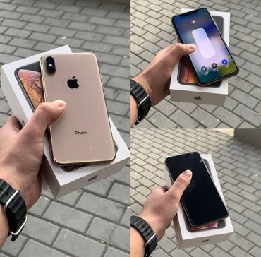 apple 11 pro max ikinci el: IPhone Xs, 64 GB, Qızılı, Zəmanət, Simsiz şarj, Face ID