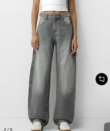 cins walvar: Cinslər, Bershka, S, rəng - Boz — 1