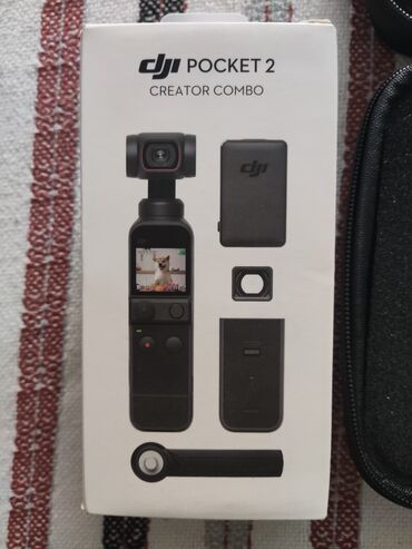 Videokameralar: Продаю DJi osmo pocket 2 creator combi. Полный комплект (внешний