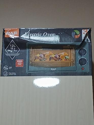 Duxovkalar: RAF Electric Oven – Elektrik mini soba Xüsusiyyətlər: - Həcm: 12 litr — 2