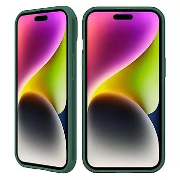 Maske i futrole za telefone: Maska Nillkin CamShield Pro za iPhone 15 6.1 zelena. Uz brzu dostavu i — 3
