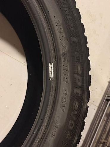 m50 disk: İşlənmiş Şin Hankook 235 / 45 / R 18 — 7