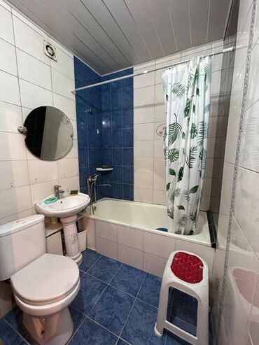 эмарк жибек жолу: 1 комната, 56 м², 105 серия, 4 этаж, Евроремонт