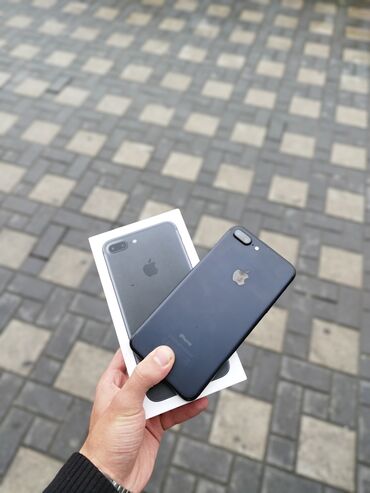 чехлы для iphone 7 plus: IPhone 7 Plus, 32 ГБ, Черный, Отпечаток пальца