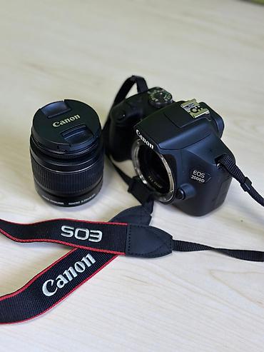 lk 007 kamera: Canon EOS 2000D Kit (Obyektivlə birgə) + 128GB Yaddaş Kartı Hədiyyə! — 3