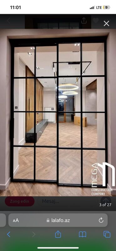 Plastik pəncərələr: Plastik Qapı Pəncərə Sigarişi. Kəyfiyyatli. Sərfəli — 22